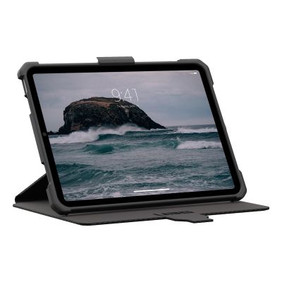 10. UAG Metropolis Tact Armr - Schutzhülle mit Halterung für Apple Pencil für iPad 10,9" 10. Generation / 11" (A16) (schwarz)