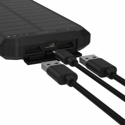 8. Ansmann PB212W Lithium-Polymer-Akku (LiPo) 10000 mAh Schwarz, Blau