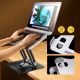 8. Wozinsky WRS-CPY84SB 360-Grad-Laptop- und Tablet-Ständer aus Aluminium + kostenloser Smartphone-Ständer – Schwarz
