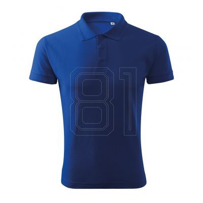 4. Malfini Pique Polo Free M Poloshirt MLI-F0305 kornblumenblau