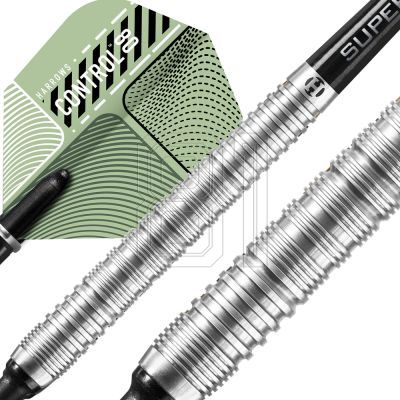 8. Harrows Control 80 % parallele Steeltip-Darts