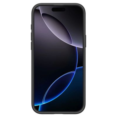 4. Spigen Liquid Air „T“ MagSafe Case für iPhone 16 Pro Max - Mattschwarz