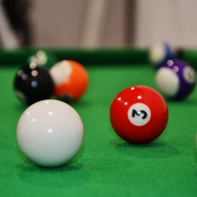 12. Schwarzer Billardtisch 121x61x79cm ENERO PRO