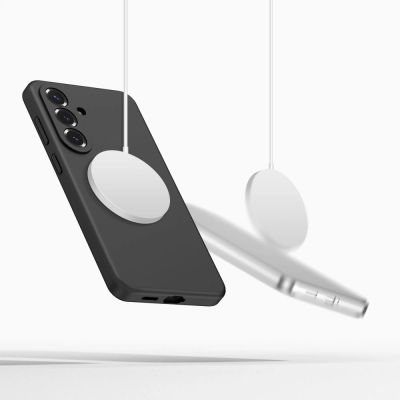 4. Tech-Protect Silikon-MagSafe-Hülle für Samsung Galaxy S26 – Schwarz