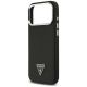 6. Guess Grained Triangle Logo MagSafe Hülle für iPhone 17 Pro Max - Schwarz