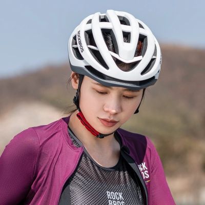 2. Rockbros HC-58WG-M Fahrradhelm 55-58 cm - Weiß-Grau