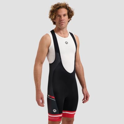3. Rogelli GARA MOSTRO II Shorts, schwarz und rot, Größe 4XL