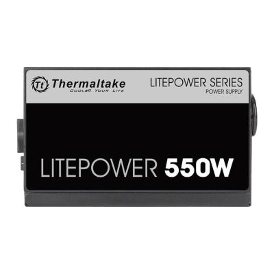 8. THERMALTAKE Netzteil LITEPOWER II SCHWARZ 550W (AKTIVE PFC, 2x PEG, 120MM) PS-LTP-0550NPCNEU-2