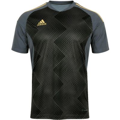 adidas miCond22 Herren-Trikot grau-schwarz HB5392