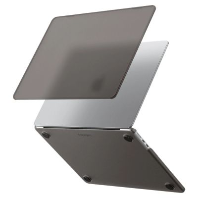 Spigen AirSkin Hülle für MacBook Air 13" 2023/2024/2025/2026 - Halbtransparent