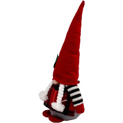 3. Dekorativer Gartenzwerg 30 cm mit Eberesche MÄDCHEN