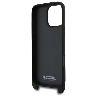 6. BMW M Edition Carbonstreifen- und Riemenhülle für iPhone 16 Pro Max – Schwarz