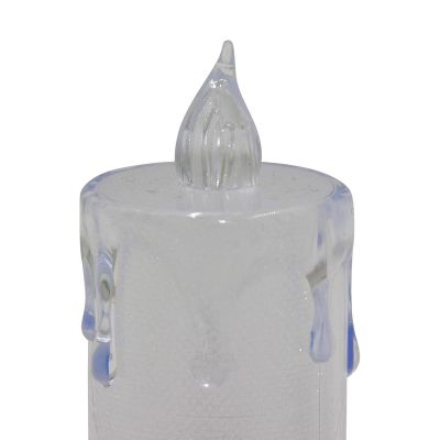 13. Dekorative LED-Kerze 3,5 x 8 cm
