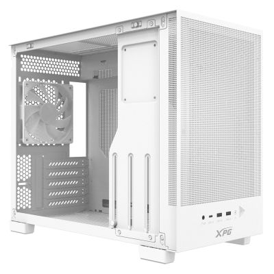 3. XPG VALOR MESH NANO (M-ATX) Midi-Tower-Gehäuse, Weiß (Einzelhandel)