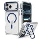 2. Spigen Ultra Hybrid Optik S MagSafe Hülle für iPhone 18 Pro Max / 17 Pro Max – Transparentes Marineblau