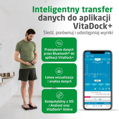 12. Medisana BS 850 Ganzheitliche 8-Punkte-Analyseskala