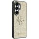 4. Guess Fixed Glitter Big 4G Metal Logo Hülle für Samsung Galaxy S26 Ultra - Gold