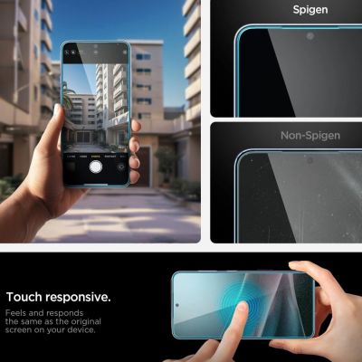 9. Spigen Glas.TR „Ez Fit“ Pro Panzerglas für Samsung Galaxy S25 Edge