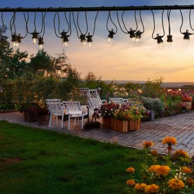 5. Gartengirlande Partybeleuchtung 20 LED