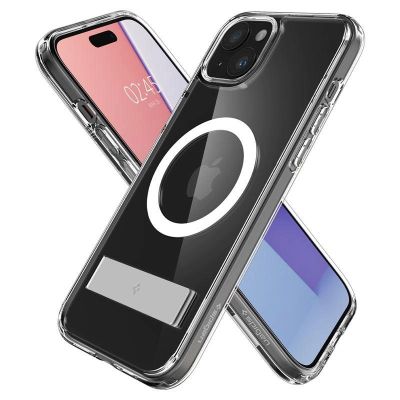 13. Spigen Ultra Hybrid S MagSafe, kristallklar – iPhone 15 Plus