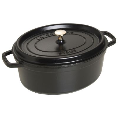 8. Ovaler Gusseisentopf STAUB 40509-319-0 - schwarz 5,5 l