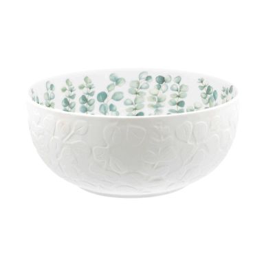 LA PORCELLANA BIANCA SEMPREVERDE Salatschüssel - 23 cm, grün