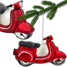 GLAS-FORMORNAMENT MOTORRAD SASKA GIFT & DECOR