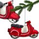 GLAS-FORMORNAMENT MOTORRAD SASKA GIFT & DECOR