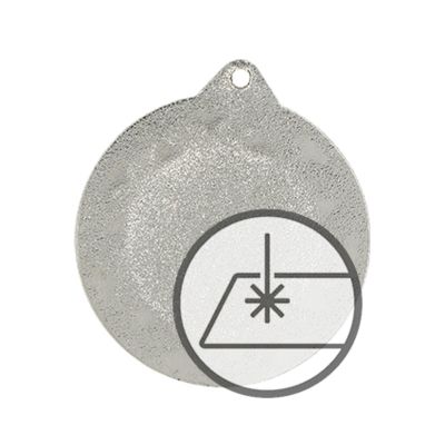 3. Medaille mit Gravur auf Laminat