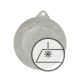 3. Medaille mit Gravur auf Laminat