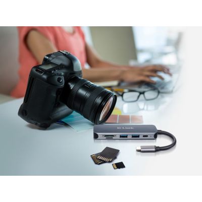3. D-Link DUB-2325 USB Typ-C Dockingstation Grau