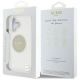 8. Guess IML Metal Colored Circle Classic Logo MagSafe Hülle für iPhone 16 - Grau