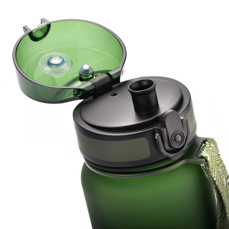 44. Meteor 650 ml Sportflasche dunkelgrün