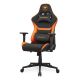 4. COUGAR CGR-A2F Universal-Gaming-Stuhl, gepolsterter Sitz, Schwarz, Orange