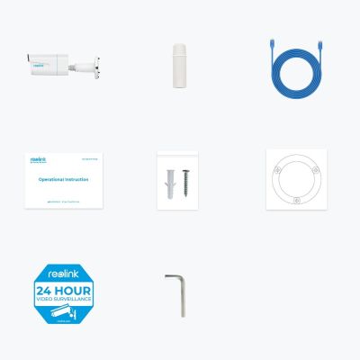 3. Reolink P430 IP-Überwachungskamera, weiß