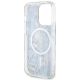 7. Guess GUHMP14LHLEOPWB iPhone 14 Pro 6.1" Blau/Blau Hardcase Leopard MagSafe