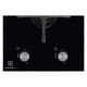4. Electrolux EGC3322NVK Kochfeld Schwarz Einbau-Gas 2 Kochzonen