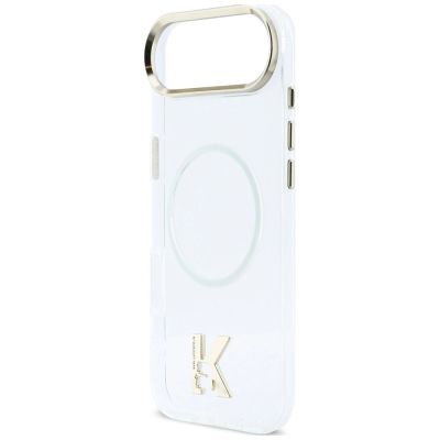 7. Karl Lagerfeld IML K Head Logo MagSafe Hülle für iPhone Air - Transparent