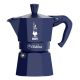 2. Bialetti 0005411 Manuelle Kaffeemaschine Mokkakanne 0,04 l Blau