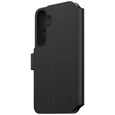 3. CARE by PanzerGlass Feature Wallet Kickstand Case für Samsung Galaxy S25+ - Schwarz