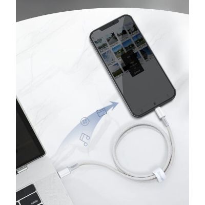 19. Baseus CATLGD-A01 Lightning – USB-C PD 20 W 480 Mbit/s 2 m Kabel – Schwarz