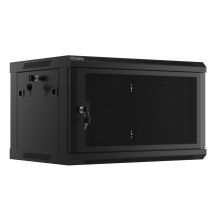 Lanberg WF01-6406-23B 6U Rack-Wandschrank Schwarz