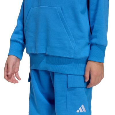 7. adidas Essentials Hoodie für Kinder blau KD3382