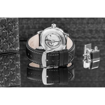 7. Herrenarmbanduhr ZEPPELIN New Captain's Line Automatic 8662-2 + BOX