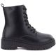 2. Schwarze Plateau-Kampfstiefel für Damen von Big Star (UU274816)