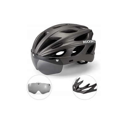Rockbros TT-16-TI Fahrradhelm grau (58-61cm)