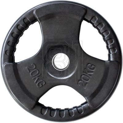 13. Gummierte Olympiascheibe 20 kg HMS TOK20 