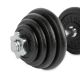 5. VIRTUFIT VERSTELLBARES PRO-HANTELSET - LANGHANTELSET - GUSSEISEN - 1 X 15 KG