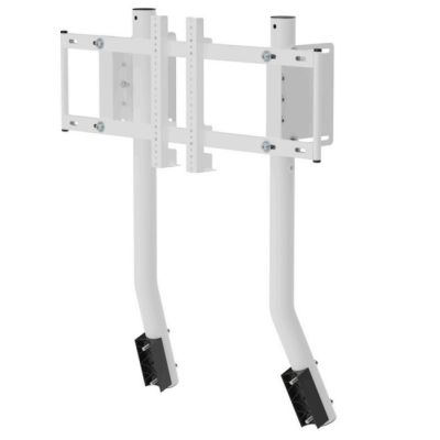 2. Oplite OP-SMS-GTRESW Monitorhalterung / -ständer für 144,8 cm (57") Stange, Weiß