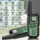 8. Baofeng BF-T25E Walkie-Talkie, grün, 2 Stück